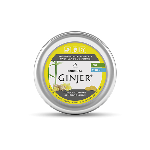 Pastilla jengibre limón 40g ECO