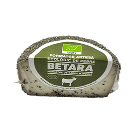 Queso cabra pimienta 250 g ECO