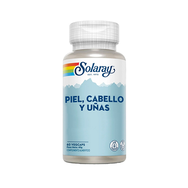 Piel cabello uñas 60u