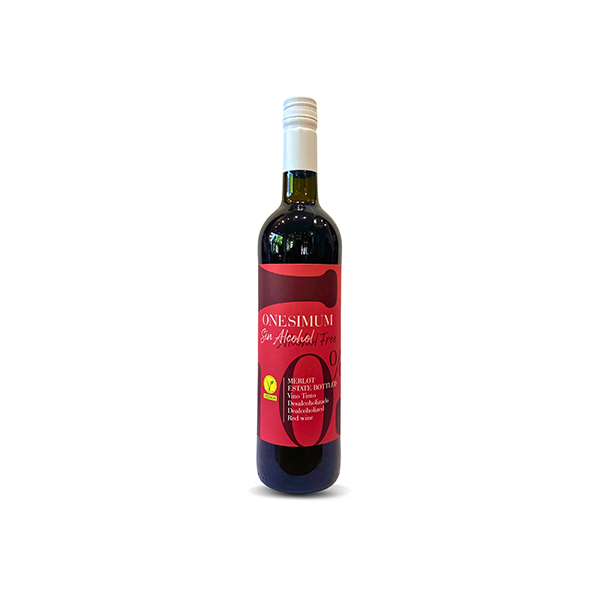 Vino tinto sin alcohol 75cl ECO