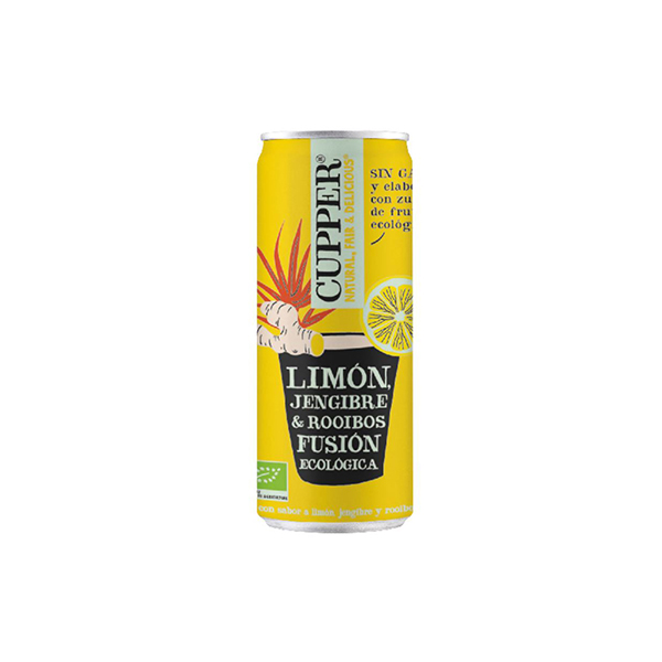 Bebida jengibre limon rooibos 250ml ECO
