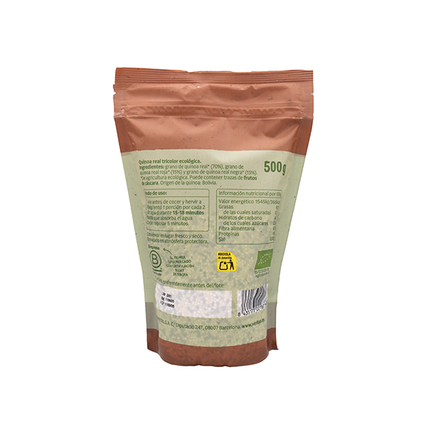 Quinoa real tricolor 500g ECO