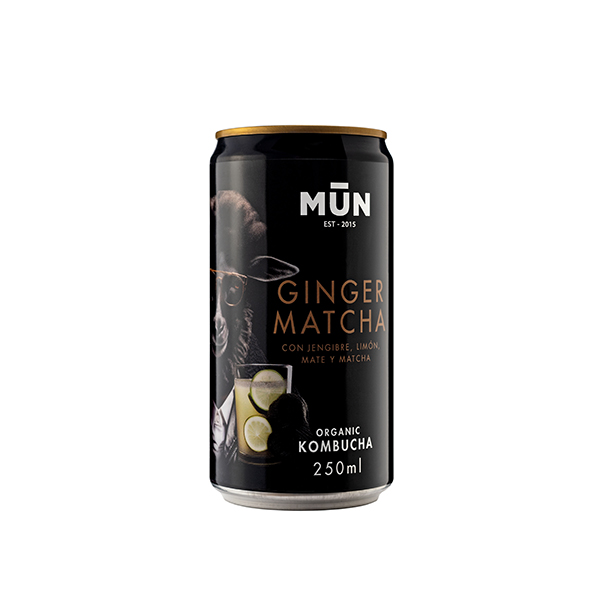 Kombutxa ginger matxa 25cl ECO