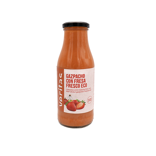Gazpacho con fresas fresco 490ml ECO