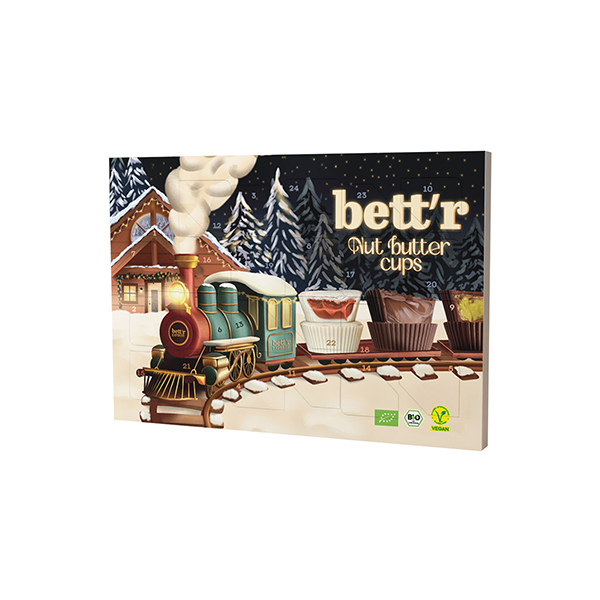 Calendario nut butter cups 312g ECO