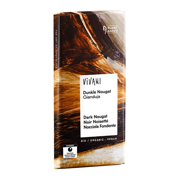 Xocolata negra nougat 80g ECO