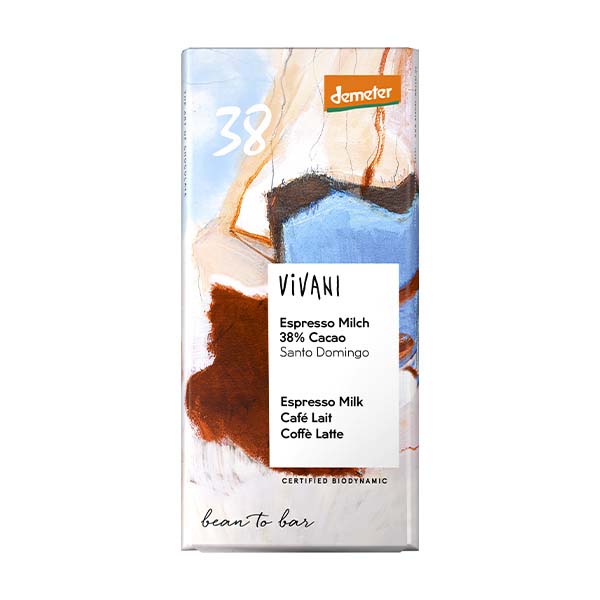 Xocolata amb llet cafè 90g ECO