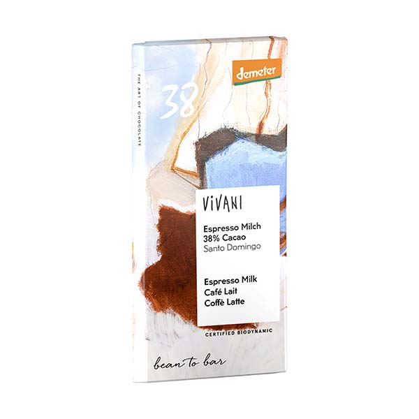 Xocolata amb llet cafè 90g ECO