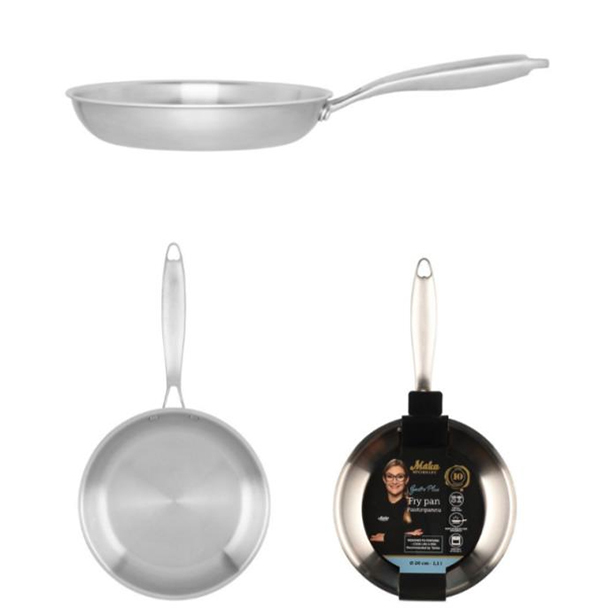 Sarten gastro inox mate 20cm