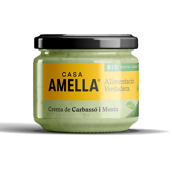 Crema carbasso menta 260ml ECO