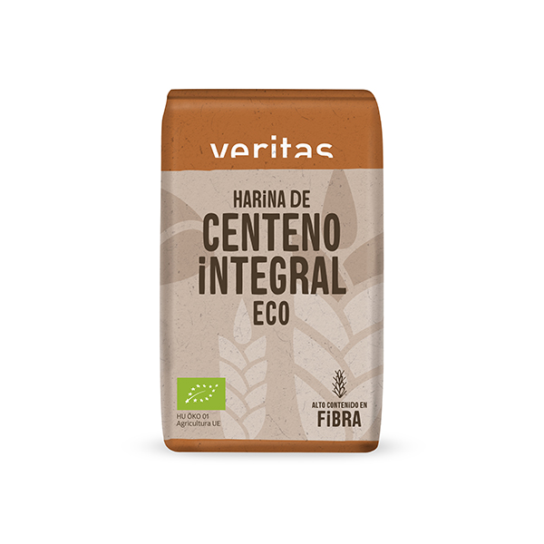 Harina integral centeno 1kg ECO