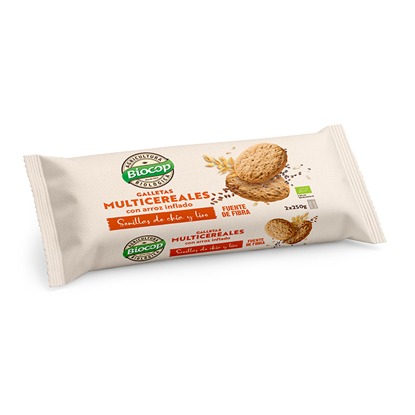 Galetes multicereals 2x250g ECO