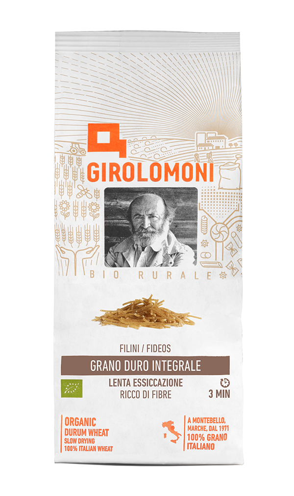Fideo trigo integral 500g ECO