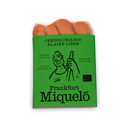 Frankfurt de porc 160g ECO