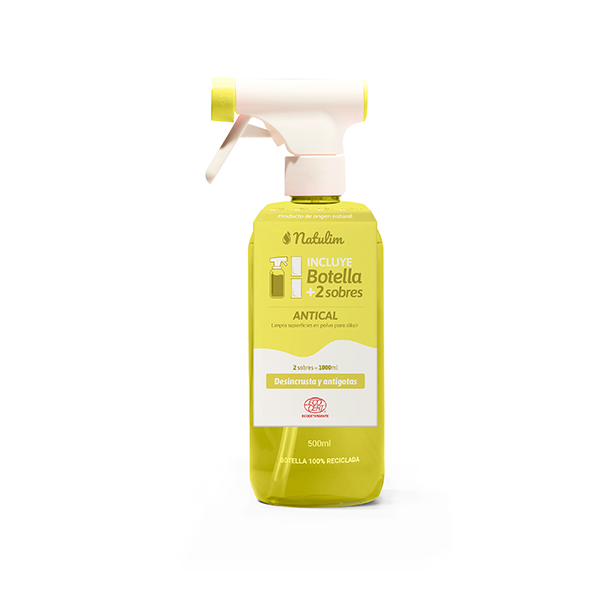Botella antical + 2u refill