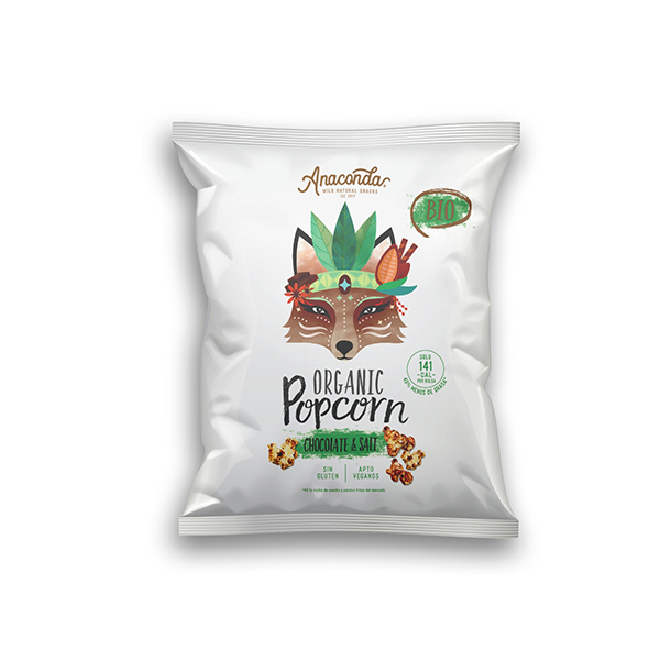 Crispetes xocolata sal 30g ECO