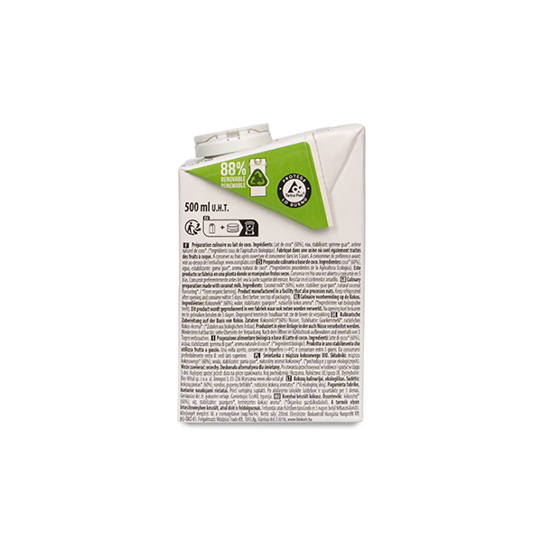 Crema cuisine coco 500ml ECO