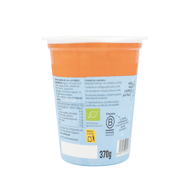 Postre coco 370g ECO