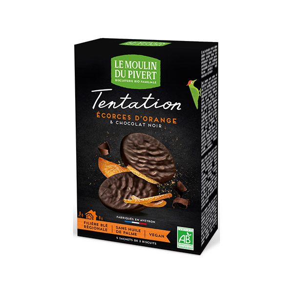 Galletas choco y naranja 115g ECO