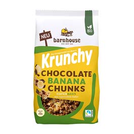 Crunchy Banana chunks 450g ECO