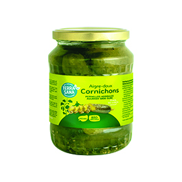 Cogombres agredolços 670g ECO