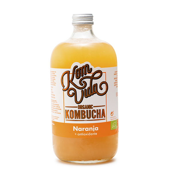 Kombucha naranja 750ml ECO