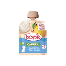 Pouch cabra pera vainilla 85g ECO