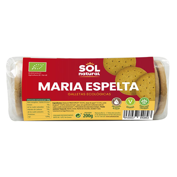 Galleta Maria espelta 200g ECO