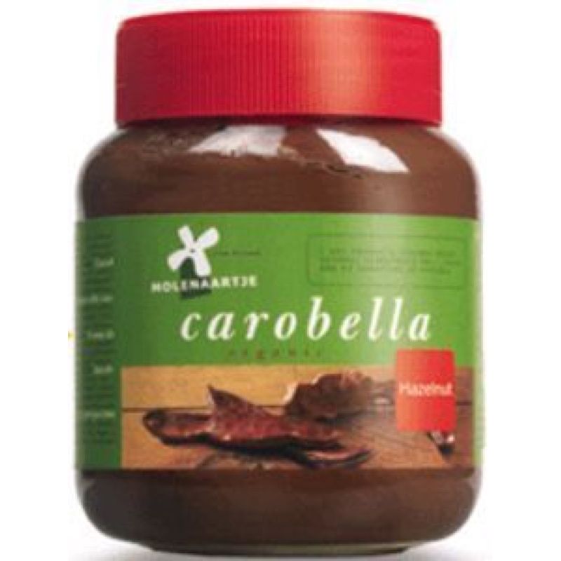 Crema de algarrobas con avellanas 350g