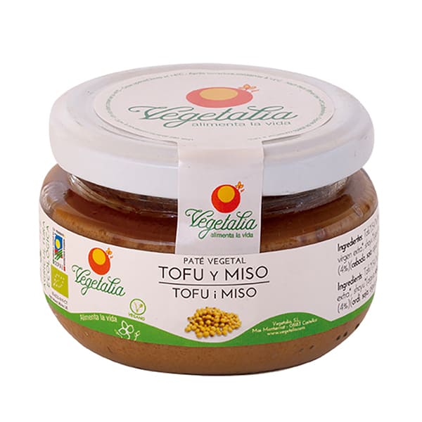 Paté de tofu y miso 210g