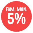 5% MONOPARENTAL